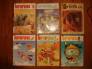 LOT DE 6 NUMEROS DE SPIROU - JUILLET & AOUT 2008 - N°3665 à 3670 - Détails Dans L´ Annonce - Numéro Spécial Moyen Age - Lotti E Stock Libri