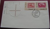 ==CANADA 1982 FDC PAAR - 1981-1990