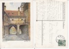 GERMANY 1934 Kronach Painting Saar Used Postcard #13907 - Kronach