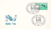 GERMANY 1974 WORLD CUP  POSTMARK - 1974 – Westdeutschland