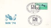 GERMANY 1974 WORLD CUP  POSTMARK - 1974 – Westdeutschland