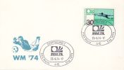 GERMANY 1974 WORLD CUP  POSTMARK - 1974 – Germania Ovest