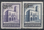 1934 SAN MARINO PALAZZETTO DELLA POSTA SOPRASTAMPATI MNH ** - RR10510 - Nuevos