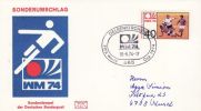 GERMANY 1974 WORLD CUP  POSTMARK - 1974 – Germania Ovest