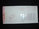 LR AR TARIF 21,50 F EMA SK 1448 DU 11.9.89 LILLE RP (59 NORD) + PUB IRCI NORD CAISSE DE RETRAITE COMPLEMENTAIRE - Postal Rates