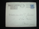 LETTRE TO 12 1/2 C OBL. MECANIQUE 9 II 1939 ROTTERDAM + ENTETE EAUX DE VIE DE COGNAC GATELLIER & CO. + KING'S LIQUEU - Lettres & Documents