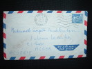 LETTRE PAR AVION POUR ALGERIE TP MARIANNE DE GANDON 15 F OBL.MEC.9-5 1955 PARIS V (75) - 1945-54 Marianne Of Gandon