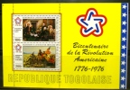 Togo - 1976 - Bicentenaire De La Révolution Américaine - Surcharge INTERPHIL - Neuf - Onafhankelijkheid USA