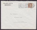 Denmark HOLGER PRYTZ, KØBENHAVN K. Deluxe Slogan Cancel 1954 Cover "Dæmp Radioen" Lower The Radio - Storia Postale