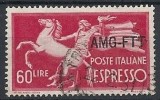 1950 TRIESTE A USATO ESPRESSO 60 LIRE - RR10522 - Express Mail