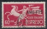 1950 TRIESTE A USATO ESPRESSO 60 LIRE - RR10522 - Poste Exprèsse