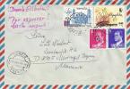 CANARIAS CC URGENTE MAT CAMBIO TENERIFE Y SELLOS OLYMPHILES Y CATEDRAL DE LA HABANA CUBA - Eilbriefmarken