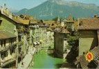 Carte Postale Canal Du Thiou Mont Veyrier Annecy 1970 - Annecy-le-Vieux