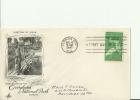 USA 1947 - FDC EVERGLADES NATIONAL PARK FLORIDA  ADRESSED   POST FLORIDA CITY - FLA NOV 5  W 1 STAMP   OF 5 CENTS RE 120 - 1941-1950