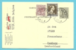 845+851 Op Drietalige Kaart Met Stempel ST-VITH (Oostkanton - Canton De L´est) - Postcards 1951-..