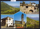 Arosio (870 M.) - Malcantone : Multivues E La Chiesa San Michele ; Form. 10 / 15 (9075) - Malcantone