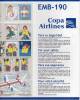 Lote TSA22, Panama, Copa Airlaines, EMB-190, Tarjeta De Seguridad, Safety Card - Consignes De Sécurité