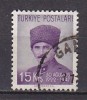 PGL AN556 - TURQUIE TURKEY Yv N°1049 - Usati