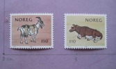 NORVEGE 1981 NEUF 2 Timbres FAUNE DOMESTIQUE VACHES NORWAY NEW MNH 2 Stamp FAUNA COW - Vaches