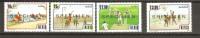 Nevis 1986 Sports Set  (4) MNH Specimen Overprint - St.Kitts En Nevis ( 1983-...)