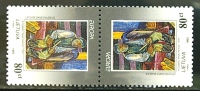 Lituanie - 1993 - Europa - Tableau - Painting - Tête-bêche - Neuf - 1993