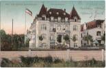 See Und Solbad Swinemünde Villa Strandburg Color Świnoujście 13.5.1910 Gelaufen - Pommern