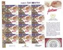 FILATELIA - MINIFOGLIO DI 12 VALORI - CINQUANT'ANNI CERAMICA FAETANO - MADE IN SAN MARINO - ANNO 2012 - MINISHEET - Unused Stamps