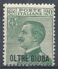 1925 OLTRE GIUBA EFFIGIE 20 CENT MNH ** - RR10557 - Oltre Giuba