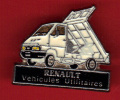 22347-pin's Renault Utilitaire.camion Benne.transport. - Renault