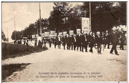 KOEKELBERG-GANSHOREN- BASILIQUE- SOUVENIR  PREMIERE PROCESSION 1908 - Koekelberg