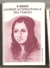 Femme, Année, écrivain, Flora Tristan, Classe Ouverte- Boite Allumettes, Voir Scan,neuve, Vide  (AL449) - Donne Celebri