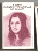 Femme, Année, écrivain, Flora Tristan, Classe Ouverte- Boite Allumettes, Voir Scan,neuve, Vide  (AL449) - Beroemde Vrouwen