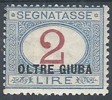 1925 OLTRE GIUBA SEGNATASSE 2 LIRE MH * - RR10568 - Oltre Giuba