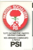 QUESTO E' IL NUOVO SIMBOLO DEL PARTITO SOCIALISTA ITALIANO, - Political Parties & Elections
