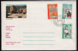 Zw0427f  Rhodesia 1968, SG427-429  75th Anniv Matabeleland FDC - Rhodesien (1964-1980)