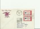 USA 1959 - FDC AMERICAN CREDO  ADDRESSED TO GERMANY   W 2 STAMPS OF 4  CENTS POSTMARKED  BALTIMORE MD. SEP 14, RE 139 - 1951-1960