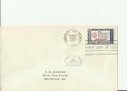 USA 1960 - FDC AMERICAN CREDO  ADDRESSED    W 1 STAMP OF 4  CENTS POSTMARKED MOUNT VERNON VA JAN 20, RE 149 - 1951-1960