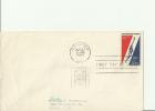 USA 1959 - FDC CHICAGO PANAMERICAN GAMES ADD. W 1 STAMP OF 10 CENTS AIRMAIL  POSTMARKED CHICAGO - ILL  AUG 27, RE 151 - 1951-1960