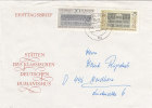 DDR 1329-1330 MiF, Auf Brief Mit Stempel: Erfurt 4.12.1967, Weimar - Lettres & Documents