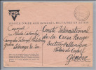 CH Heimat FR Estavayer-le-Lac Ca.1940 Intemieten-Stempel Auf YMCA-Brief - Briefe U. Dokumente