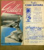 S3539 COUPON PIEGHEVOLE TURISMO PUBBLICITA´ ANNI 50  NICE NIZZA PIANTA E NOTIZIE - Europa