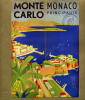 S3540 COUPON PIEGHEVOLE TURISMO PUBBLICITA´ ANNI 50 MONACO MONTE CARLO PIANTA E NOTIZIE - Europe