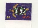 Mint Stamp Turtle 2005 From Nevis - Schildpadden