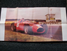 POSTER - FANGIO SU LANCIA FERRARI - Autres & Non Classés