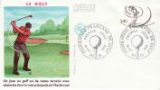 FRANCE 1980 MICHEL NO 2225 FDC - Golf