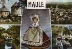 78 Souvenir De MAULE , Vues Multiples, Poupee Folklorique - Maule