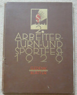 2. Arbeiter Turn-und Sportfest 18-21 Juli 1929 - Grafiek & Design