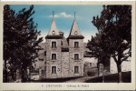 Lieutades .(15) Le Chateau De Gudet,( Belle Cpa Colorisée ,tres Bon état - Other Municipalities