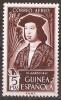 GUI317-L3840TAE.Guinee GUINEA  ESPAÑOLA .Fernando El Catolico.Aereo.1952.(Ed 317**)sin Charnela. MAGNIFICO. - Unused Stamps