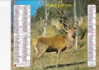 Almanach Des PTT 1984  "cerf / Labradors" Chiens OBERTHUR - Formato Grande : 1981-90